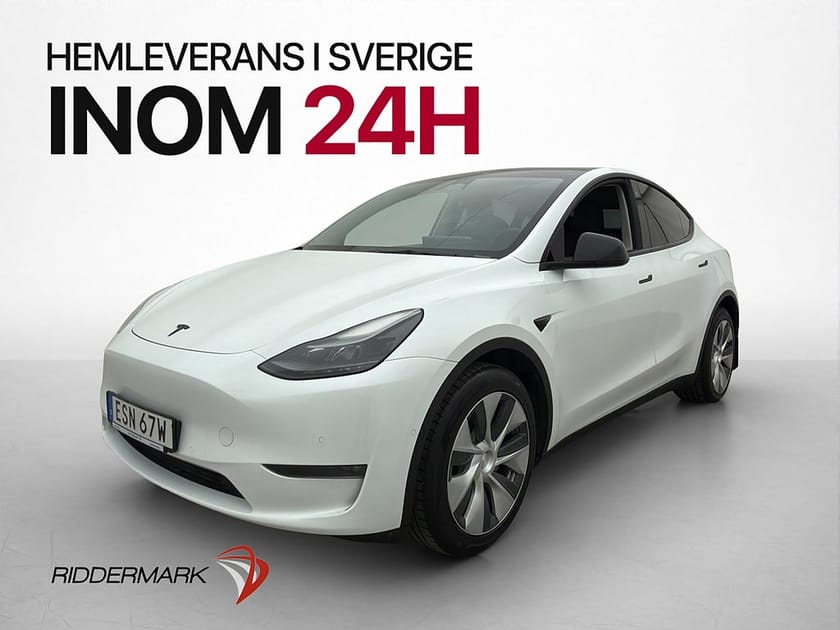 Bild 1 av Tesla Model Y Long Range AWD Autopilot Pano Svensksåld