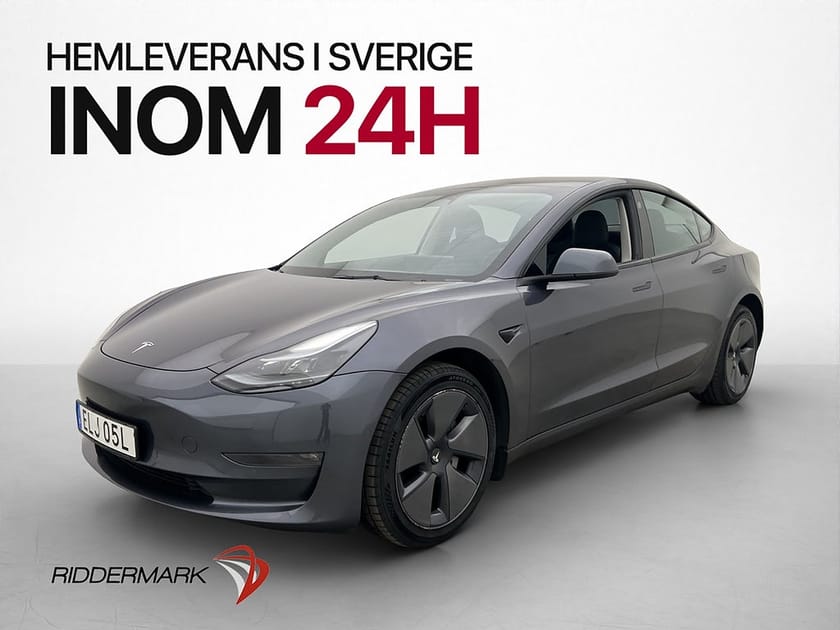 Bild 4 av Tesla Model 3 Long Range AWD Svensksåld Panorama