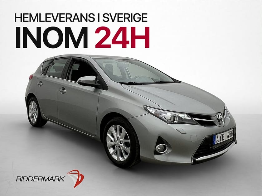 Bild 1 av Toyota Auris Valvematic 132hk Active Kamera Farthållare