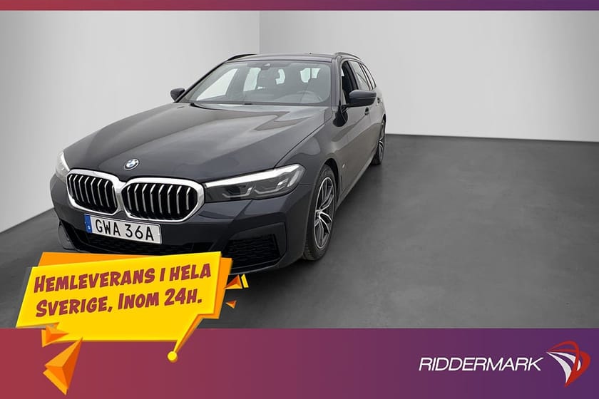 Bild 3 av BMW 520d xDrive Touring 190hk M Sport Skinn Kamera Navi CarPlay Drag
