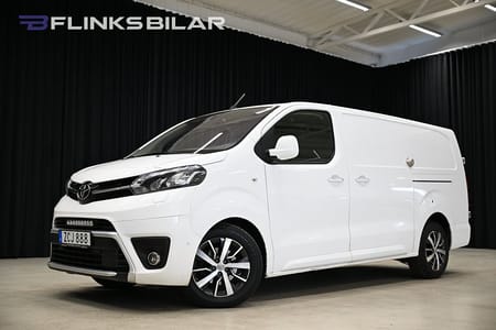 Toyota Proace 177HK Lång|Automat|Pro+|Nedlackad|Dubbeldörr|NyKamrem