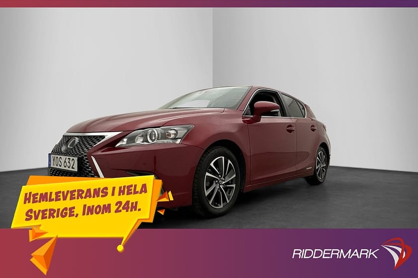 Bild 3 av Lexus CT 200h 136hk Comfort Värmare Kamera Adaptiv-Fart