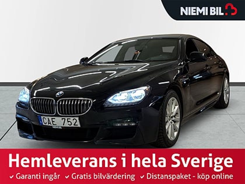 Bild 1 av BMW 640d xDrive Gran Coupé 640 Aut M Sport 360 Dvärm HiFi HuD S&V