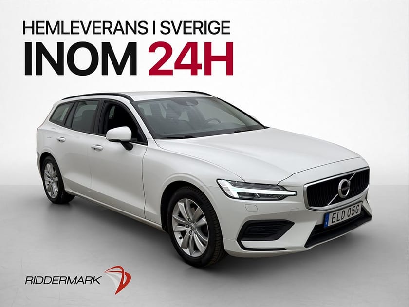 Bild 1 av Volvo V60 D4 190hk AWD Momentum Värmare Adaptiv CarPlay Drag