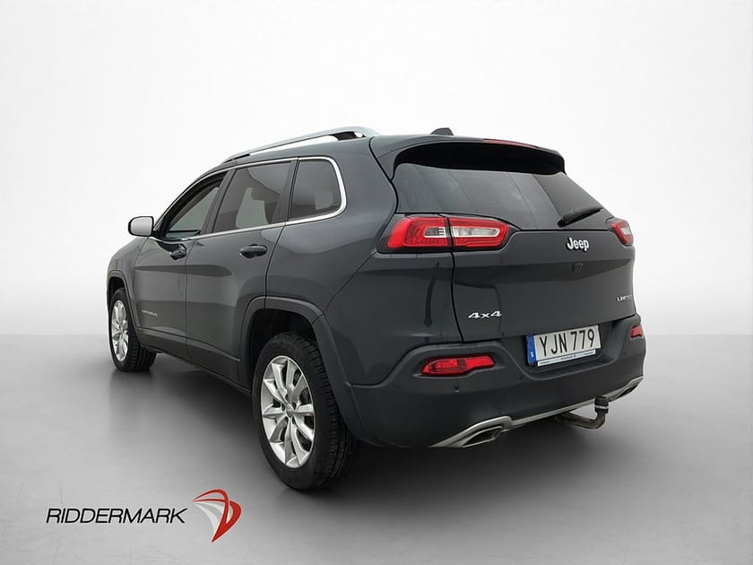 Bild 5 av Jeep Cherokee 2.2 CRD 4WD M&K-Värmare Kamera Navi Skinn Drag