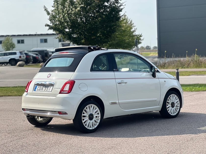 Bild 5 av Fiat 500 Hybrid Manuell Dolcevita Cab 70hk