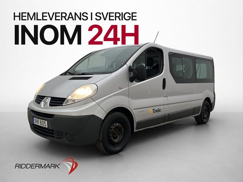 Bild 1 av Renault Trafic Kombi Passenger Lång 2.0dCi Värmare Drag PDC 9-Sits