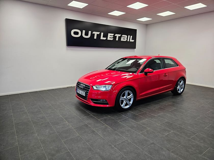 Bild 1 av Audi A3 3 dörrars 2.0TDI 150hk Ambition Drag Xenon Nya Modellen