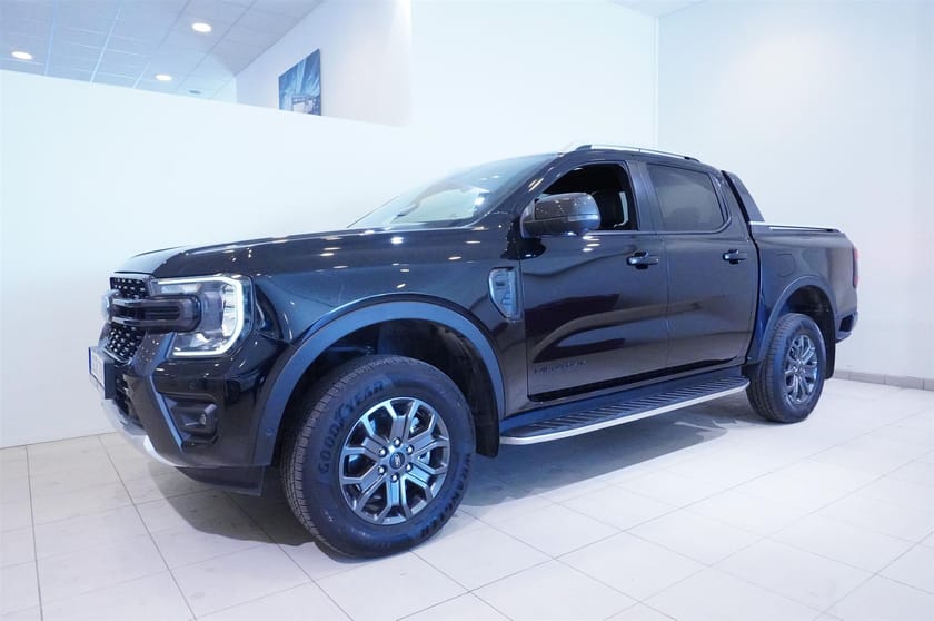 Bild 4 av Ford Ranger Dubbelhytt Double Cab Wildtrak 3.0l Td V6 240 hk E-4wd 10AT Dragkrok 360 Kamera Läderklädsel