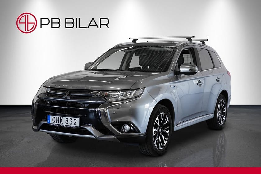 Bild 1 av Mitsubishi Outlander PHEV CVT Business Taklucka Läder B-kam 1 Ägare