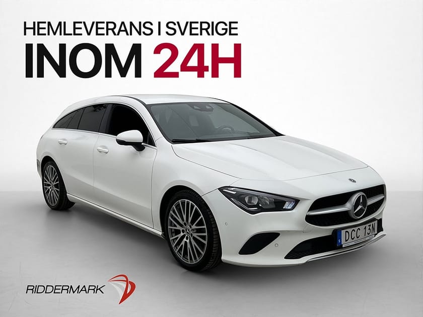 Bild 1 av Mercedes-Benz CLA 200 d Shooting Brake Progressive Kamera Drag M-Värmare