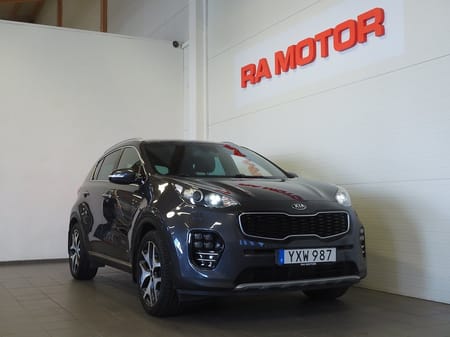Kia Sportage 1.6 T-GDI AWD DCT GT-Line | Värmare | Drag | JBL |