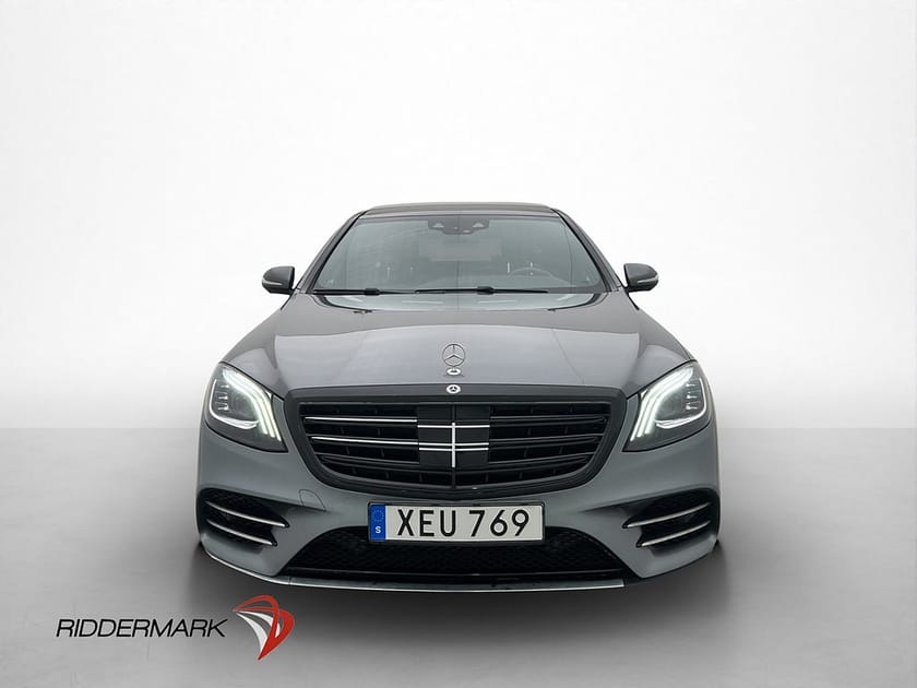 Bild 1 av Mercedes-Benz S 400 d 4MATIC L 400d Long 4M 340hk AMG Pano D-Värm Burm 360°