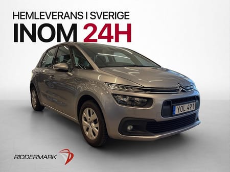 Citroën C4 SpaceTourer 1.2 e-THP 130hk Sensorer Farthållare