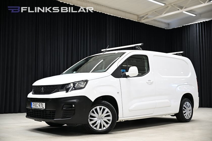 Bild 1 av Peugeot Partner Utökad Last 130HK L2 Automat|Drag|Värmare|Backkamera|EnÄgare|Moms