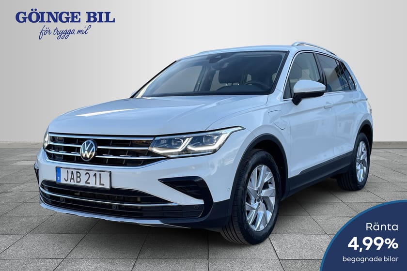 Bild 1 av Volkswagen Tiguan eHybrid DSG 245hk Elegance Säljs nyservad/ Drag/ Kamera/ ergoActive