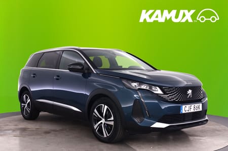 Peugeot 5008 GT 131hk 7-sits Cockpit B-Kam Navi CarPlay Keyless MOMS