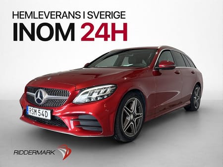 Mercedes-Benz C 220 T d 194hk AMG B-Kamera Navi Dragkrok
