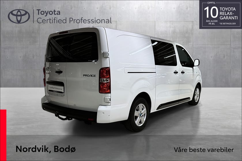 Bilde 5 av Toyota Proace L2 LangComfort Black Pack Sidehengslet Bakdører