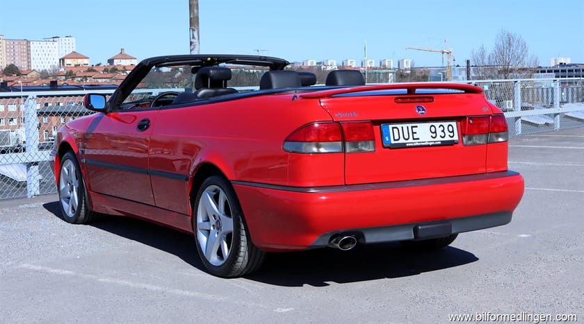 Bild 4 av Saab 9-3 Cabriolet 2.0T Cab 205hk Skinn