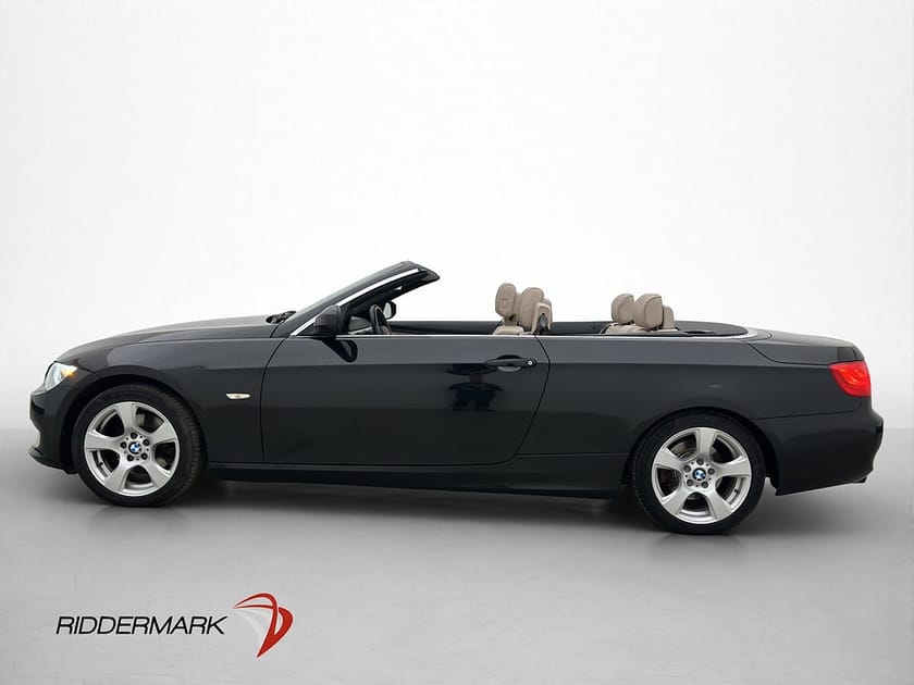 Bild 4 av BMW 320d Convertible 320 184hk Skinn Farthållare Elstolar