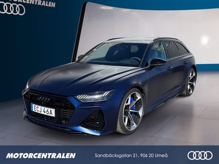 Audi RS 6 Avant Performance 630hk/RS-dynamik/HUD/RS-sportavg
