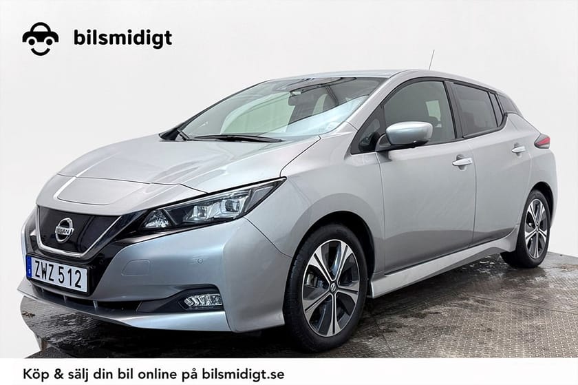 Bild 1 av Nissan Leaf 40 kWh N-Connecta 360° Navi V-pump MOMS 150hk