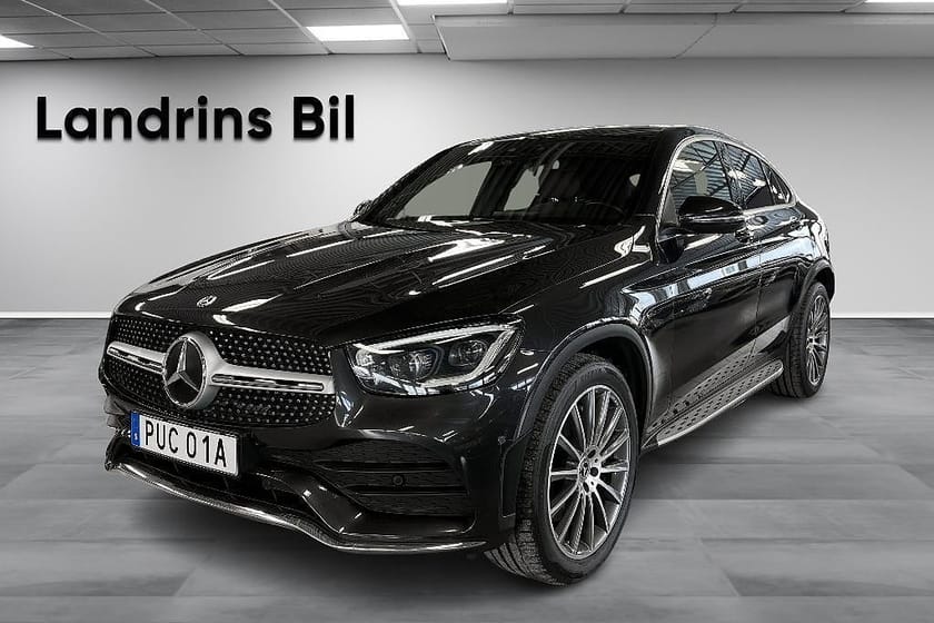 Bild 1 av Mercedes-Benz GLC 220 d Coupé 4MATIC /AMG Line /Taklucka /Värmare /Drag