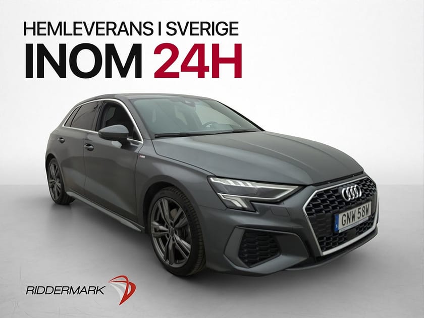 Bild 3 av Audi A3 Sportback 35 TFSI S-Line Värmare Cockpit CarPlay