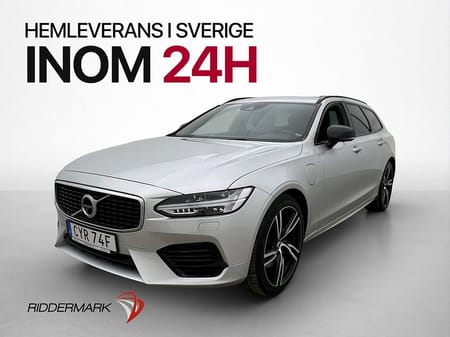 Volvo V90 Recharge T8 AWD R-Design H/K Drag Skinn Luftfjädr
