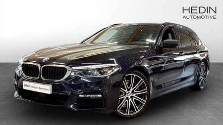 BMW 540i xDrive Touring M Sport Drag Bränslevärmare HUD Massage Pano