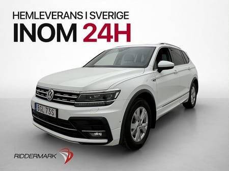 Volkswagen Tiguan Allspace 5-sätes TDI 4M R-Line Pano Värm 360° Drag