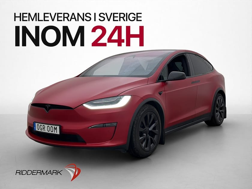 Bild 3 av Tesla Model X Plaid 6-sits FSD Luftfjädring Drag