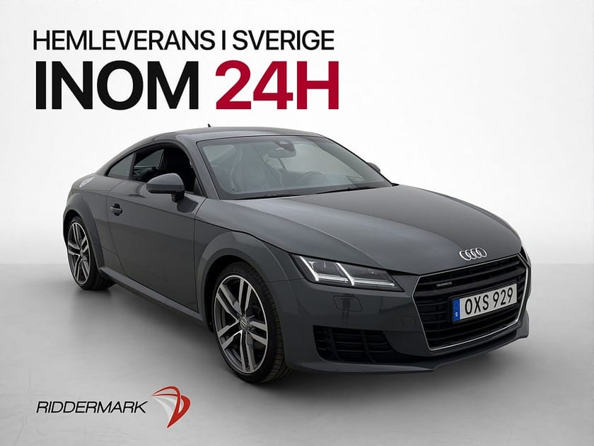 Bild 1 av Audi TT Coupé 230hk Cockpit B&O M-Värm Sportstolar Navi LED