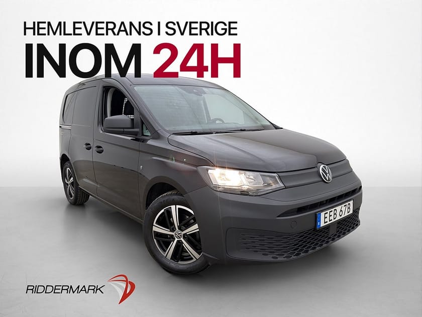 Bild 1 av Volkswagen Caddy Cargo 2.0TDI Värmare Dragkrok B-Kamera Moms