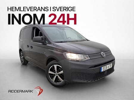 Volkswagen Caddy Cargo 2.0TDI Värmare Dragkrok B-Kamera Moms