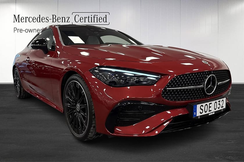 Bild 2 av Mercedes-Benz CLE 300 4MATIC Coupé AMG Panorama Drag HUD Värmare