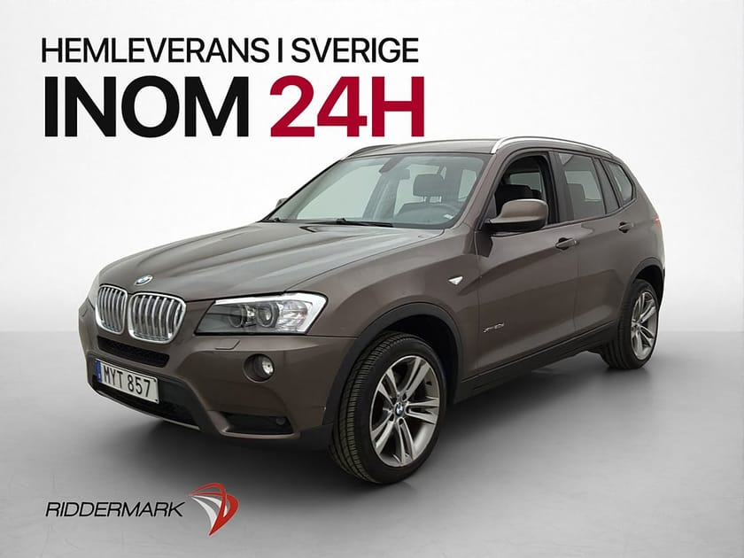 Bild 1 av BMW X3 xDrive20d 184hk M&K Värmare Sensorer 0,56l/mil