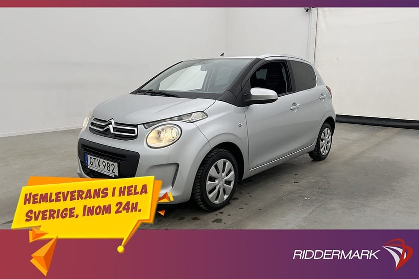 Bild 3 av Citroën C1 1.0 69hk 3-Brukare 0.38 l/mil Låg-Årsskatt