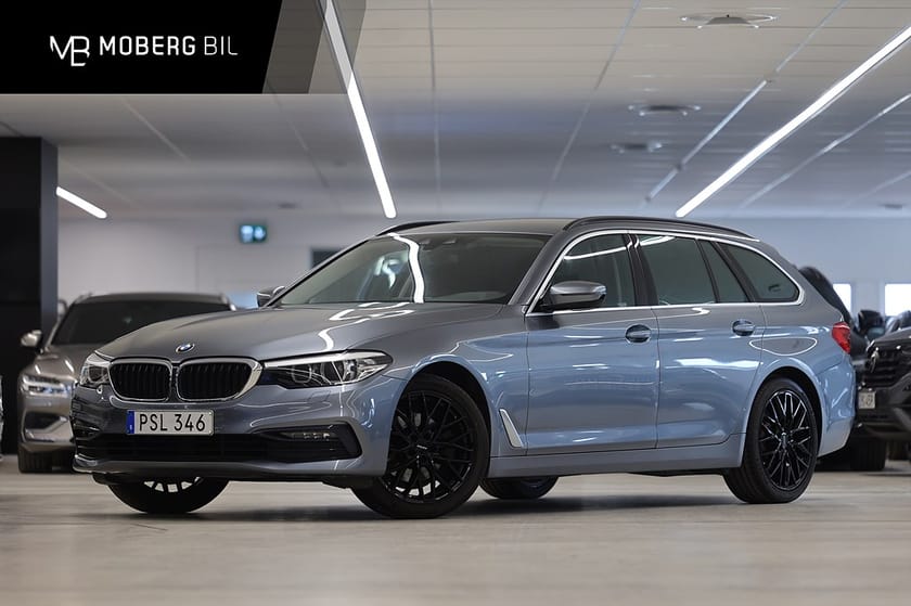 Bild 1 av BMW 520d Touring 190hk Sport Line Navi PDC B-Kamera