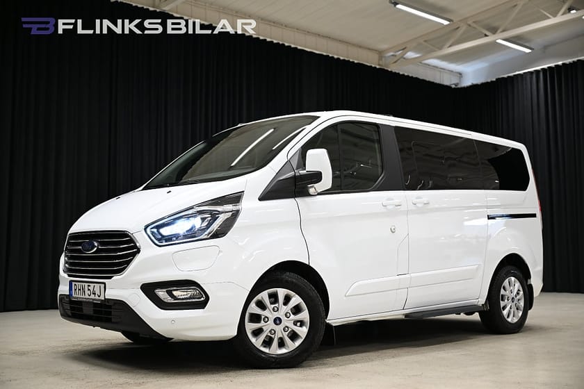 Bild 2 av Ford Tourneo Custom Plug-in Hybrid 126HK Automat|8-Sits|Dubbeldörr