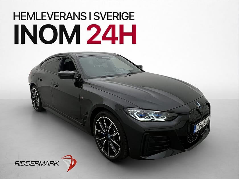 Bild 1 av BMW i4 M50 xDrive Gran Coupé FULLY CHARGED H/K Laser Drag