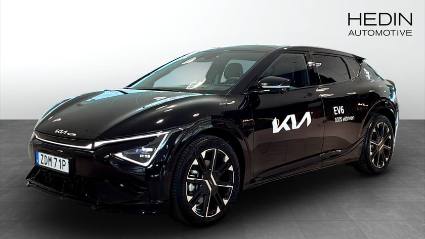 Bild 1 av Kia EV6 AWD Long Range GT LINE SOLTAK 20" FÄLG *DEMOBIL*