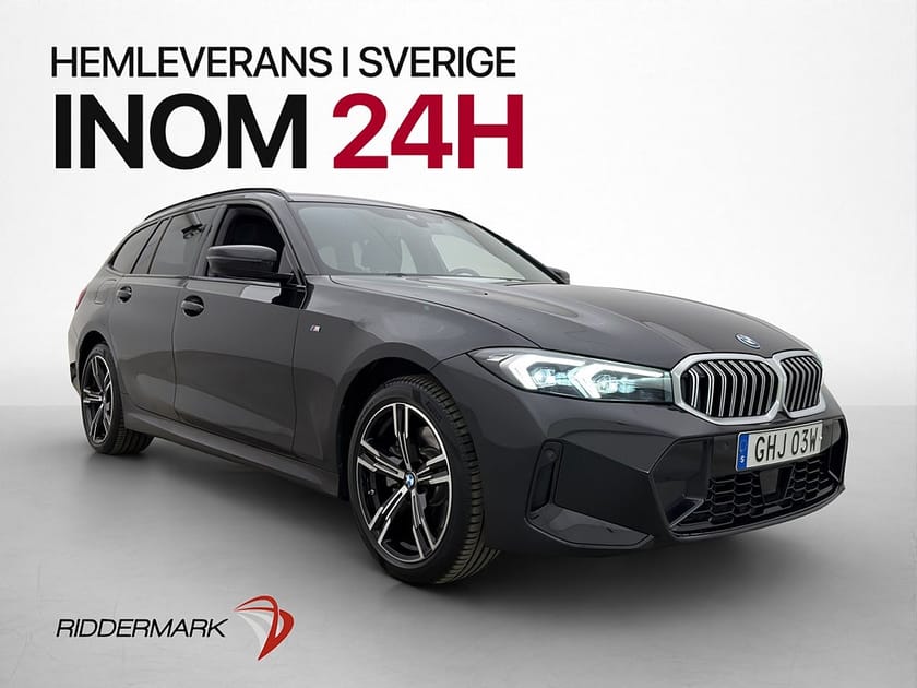 Bild 3 av BMW 330e xDrive Touring M Sport Skinn Drag Widescreen Kamera CarPlay