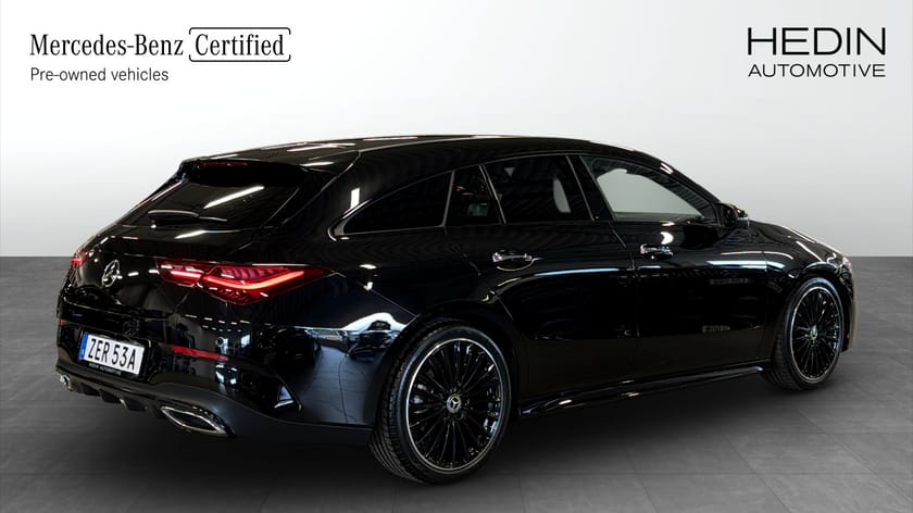 Bild 2 av Mercedes-Benz CLA 200 Shooting Brake SB AMG 163hk Night B-kam Navi Drag 19"