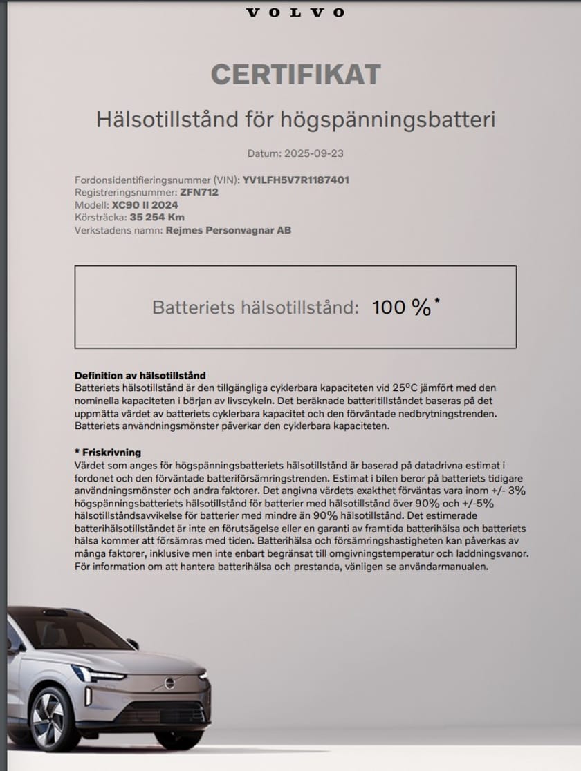 Bild 3 av Volvo XC90 7 Säten Recharge T8 Plus Bright | Drag | 360° kamera | H/K |