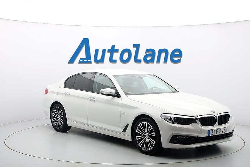 Bild 1 av BMW 540i Sedan 540 SportLine, HUD, GPS, Kamera, Dragkrok 340hk