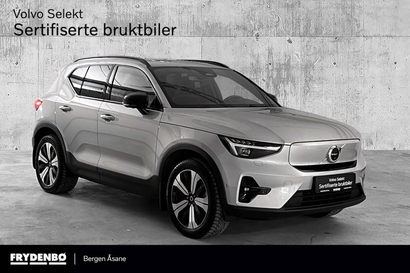 Bilde 1 av Volvo XC40 Recharge Twin motor Ultimate KROK|PANO|20"|360|H&K|TONEDE