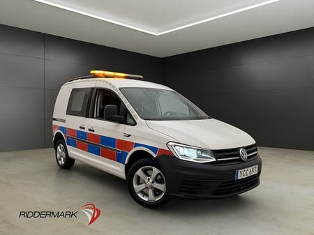 Volkswagen Caddy Van 2.0TDI 4M Värmare Drag LED PDC MOms1-Bruk