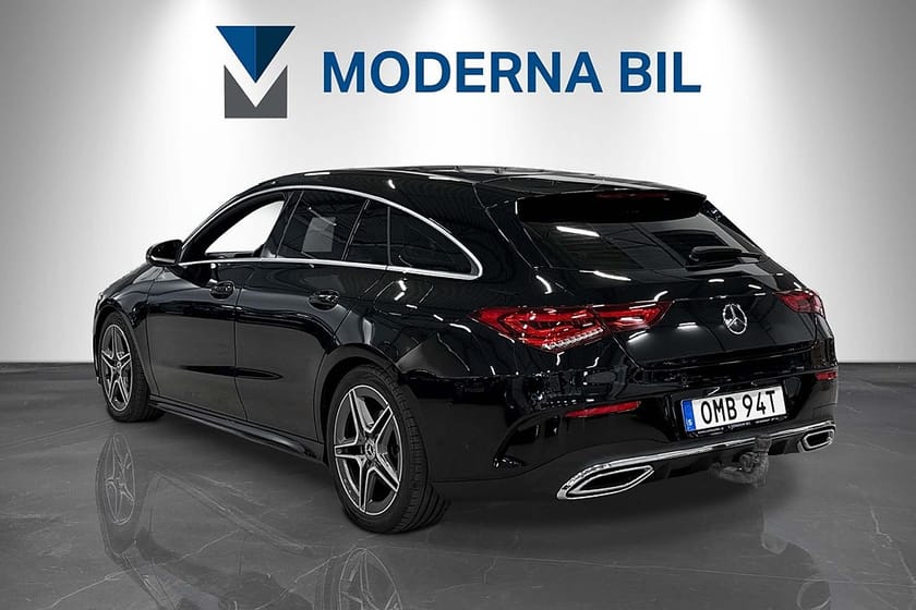 Bild 4 av Mercedes-Benz CLA 200 d Shooting Brake SB 150hk AMG Line Widescreen Dragkrok B-kamera